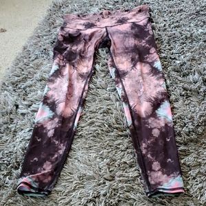 TEEKI tie dye dream catcher pants size large